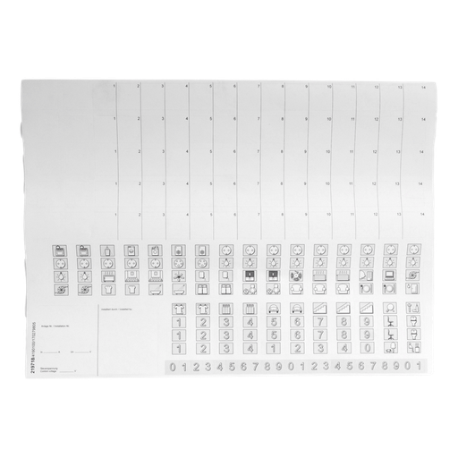 [/FMC00S17] Info-set (feuille d'icônes autocollants) pour ConexboxF