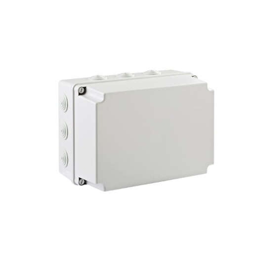 [/GSV322] Boîte de dériv. 328x239x188 avec passe-câble + couv. haut