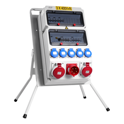 [/GT50110SF] Pvc verdeelkast 40A +frame