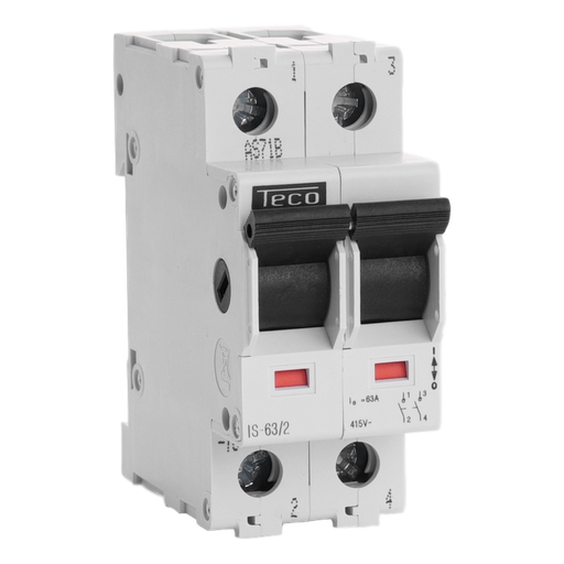 [/IS632] Scheiderschakelaar Teco 2P 63A