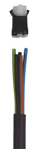 [/ISOCAPPM5] Capuchon pour têtes de câbles Isocap (1 pièce)  6 - 16 mm², 5 conducteurs