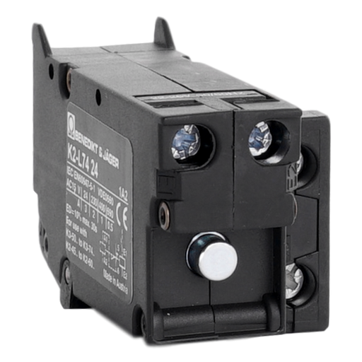 [/K2L7424] Mechanischer Anhängkontakt 24-26V 50/60Hz,24VDC 1Ö.
