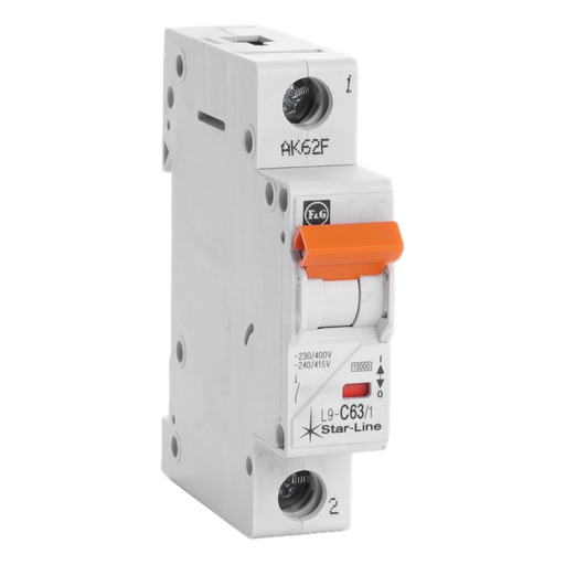 [/L9C631] Sicherungsautomat Teco 1P 63A 10kA Kurve C
