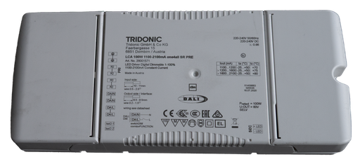 [/LCA100WDALI] Tridonic Driver  LCA 100W DALI 1.1-2.1A 60V