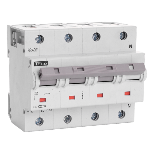 [/LH323NC] Disjoncteur Teco 3N 32A 25kA Courbe C
