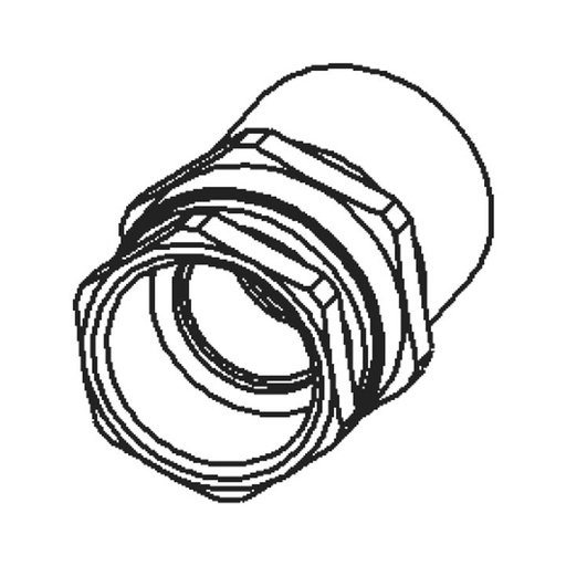 [/LPG13,5L] Presse-étoupe laiton PG 13.5 filet=15mm