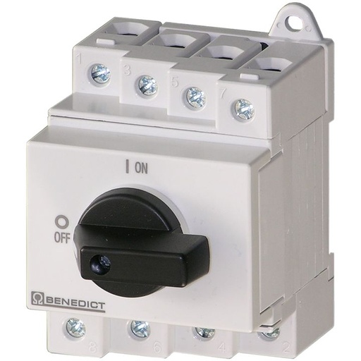 [/LS16SMAA2] Modulaire DC-schakelaar 2-polig 600Vdc 16A