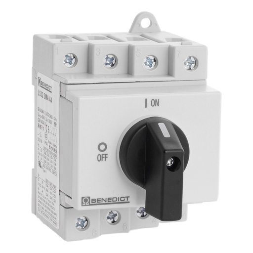 [/LS32SMAA4] Modulaire DC schakelaar 4-polig 600Vdc 32A