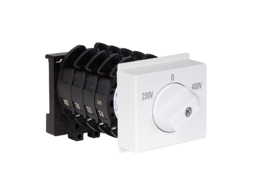 [/M20SMAU4727] Commutateur-inverseur modulaire 230-0-400 32A 4 pôles