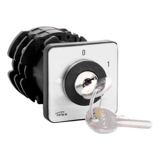 [/M20ZA3SA] Interrupteur à clé On-Off 3P 32A , fix. 22,5mm