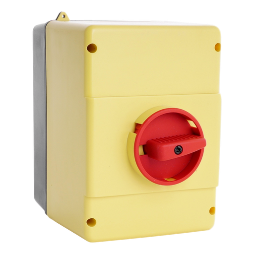 [/M432RPFHN4] Opbouwkast  rood/geel IP65 vr M4 32R