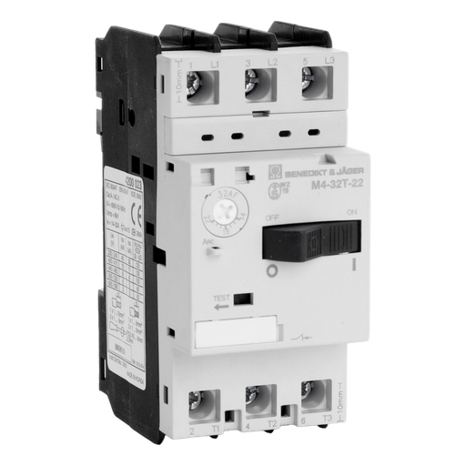 [/M432T22] Motorbeveiligingschak. Instelb.: 14-22A 15kA