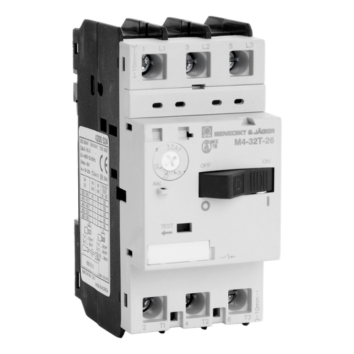 [/M432T26] Motorbeveiligingschak. Instelb.: 18-26A 15kA