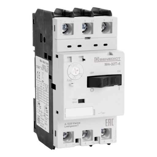 [/M432T4] Disjoncteur moteur, plage: 2,5-4A 100kA