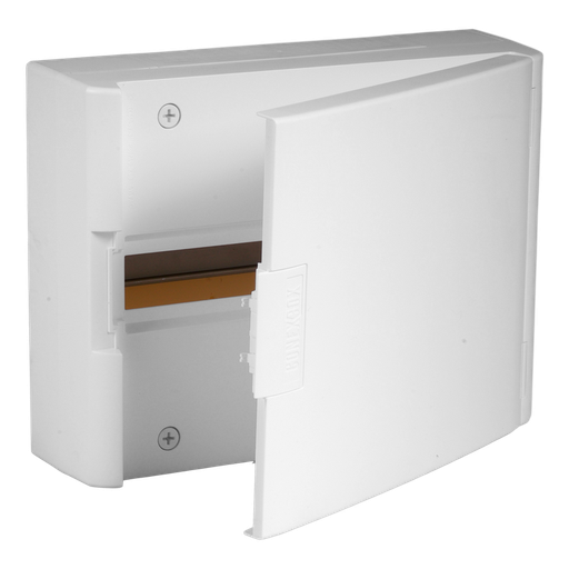 [/MDC20001N] Conexbox IP40 Anschlusskasten 1 Reihe 20 Module Tür Weiß