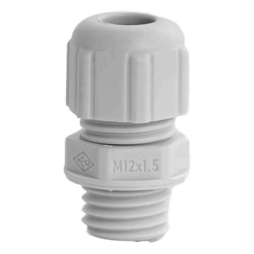 [/P68M12] Kunststof wartel  IP68 schroefdraad: 12mm