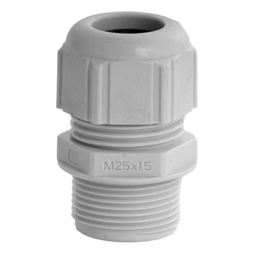 [/P68M25LT] Kunststof wartel  IP68 schroefdraad: M25-15mm