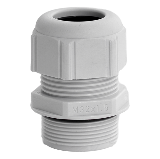 [/P68M32LT] kunststof wartel  IP68 M32 schroefdraad lengte:15mm