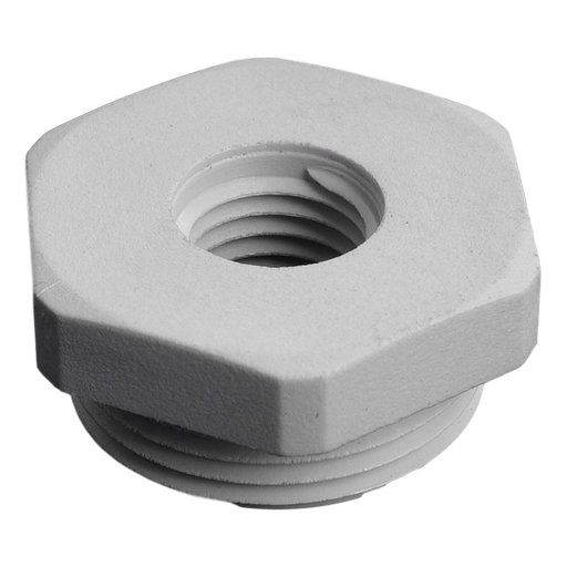 [/PREM25M12] Kunststof reductie schroefdraad: 25mm-12mm