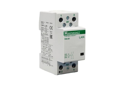 [/R2010230] Modulaire contactor B&J 20A 230VAC 1NO