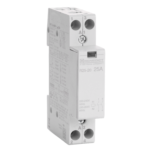 [/R2520230] Contacteur modulaire 25A 220-240V 50Hz 2no