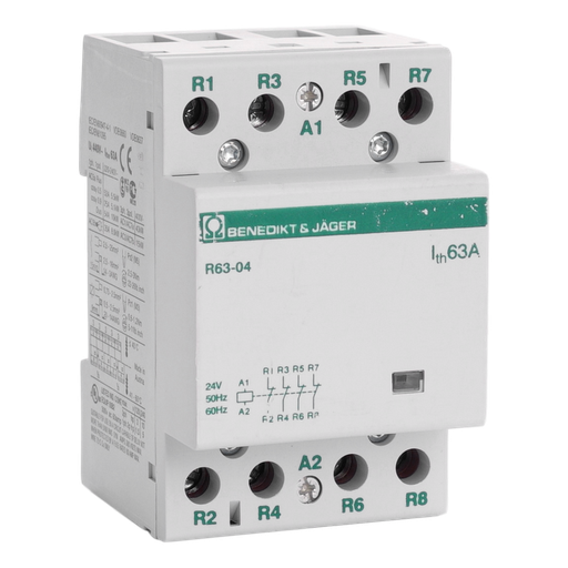 [/R630424] Modularschalter B&J 4Ö.  63A 24AC
