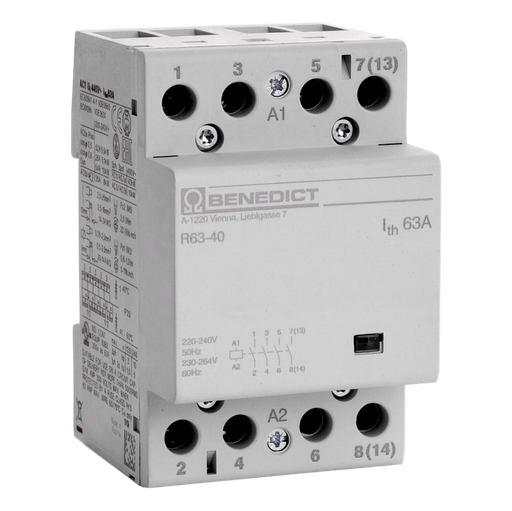 [/R6340230] Contacteur modulaire  63A 230VAC  4NO