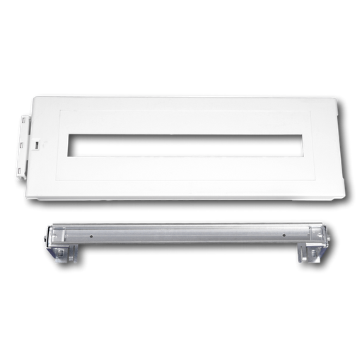 [/S120P200W] Schienenset DIN 120 Mod. mit Kunststoffabdeckung 200mm