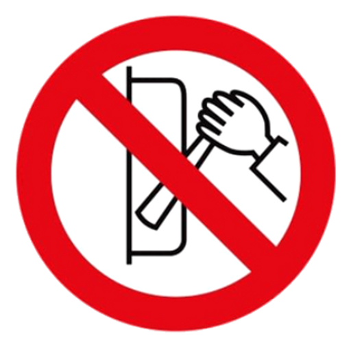 [/SOFPM-10S] Rond bord, Alu, 105mm, "Manoeuvring forbidden"