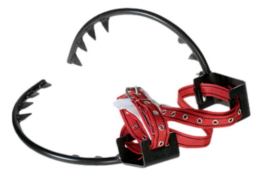 [/SOFSO-26] Climbing irons for circular wooden poles 85-265mm