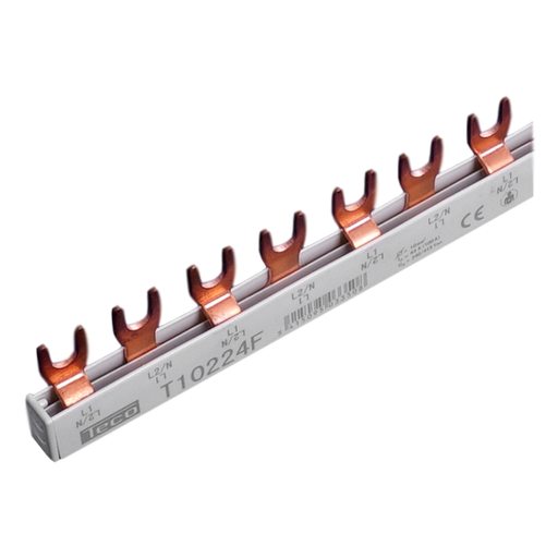 [/T10224F] Peigne à fourches Teco 10mm² 24mod 2p