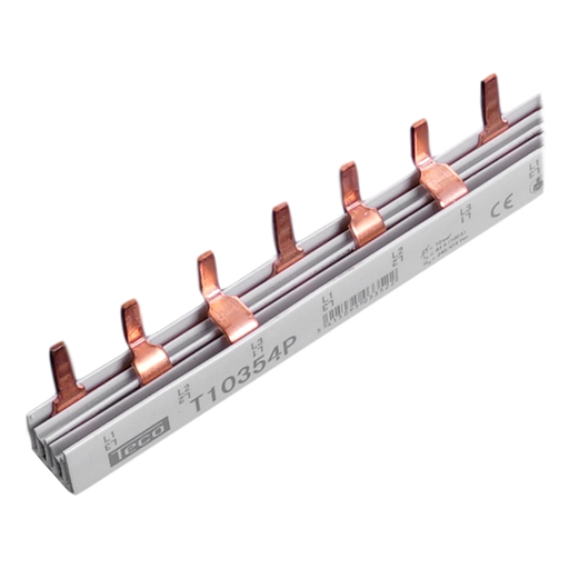 [/T10354P] Peigne à pointes Teco 10mm² 57mod 3p