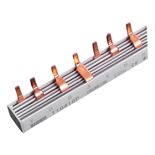 [/T16416P] Stiftkamm Teco 16mm² 16+2mod 4p