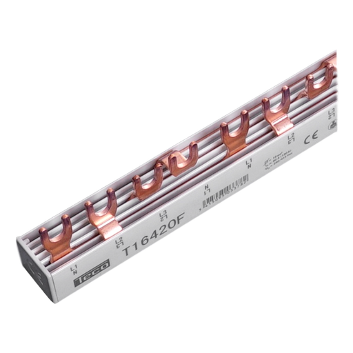 [/T16420F] Kamgeleider vork Teco 16mm² 20mod 4p