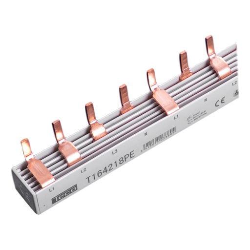 [/T164218PE] Peigne à pointes Teco 16mm² 18mod 4-2p