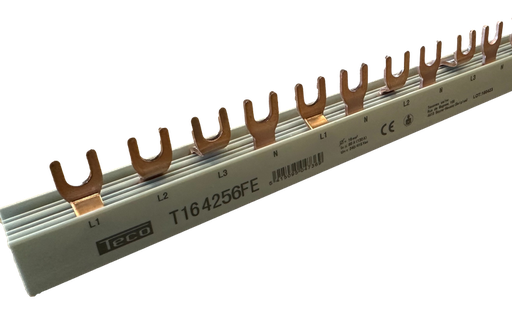 [/T164256FE] Peigne à fourches Teco 16mm² 56mod 4-2p équilibré