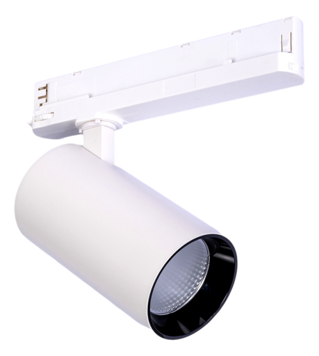 [/TKOL030D0803W] TECO KOLKA 3P Schienenstrahler 30W 24° 3000K Weiß