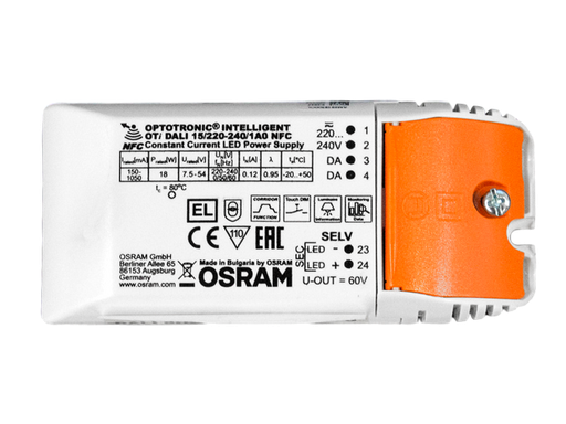 [/TLC009DS1] (AS) Driver DALI OSRAM 500mA TECO KUANA S (1 pc) + anti-tract.