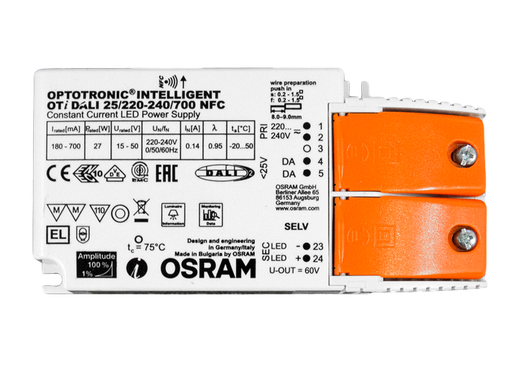 [/TLC009DS2] DALI Driver OSRAM 500 mA TECO KUANA S (2 st) + trekontlast.