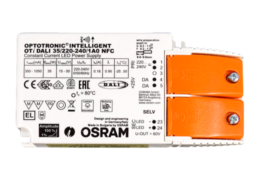 [/TLC009DS3] DALI Driver OSRAM 500 mA TECO KUANA S (3 st) + trekontlast.