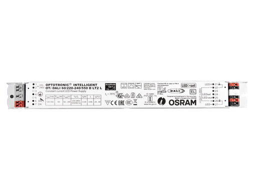 [/TLC009DS4] DALI Driver OSRAM 500mA TECO KUANA S (4 st) geen trekontlast