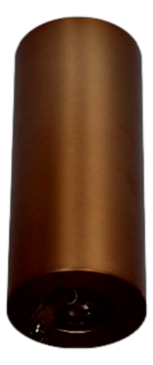 [/TLC110XE55DSR] Base Ronde 55x130 pour TECO LED NAULA Bronze 1x10W Dim