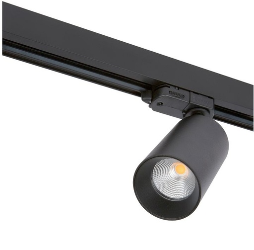 [/TLC112WB36Z2] NAULA LED-Tracklight 3P TECO 12W 4000K 36° Ra 90 Ø  60 Zwart Dim