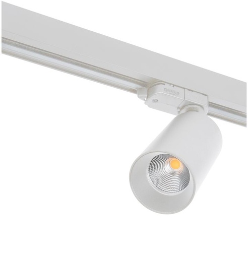 [/TLC112WW36Z2] Tracklight LED 3P TECO NAULA 12W 4000K 36° Ra90 Ø60 Blanc Dim