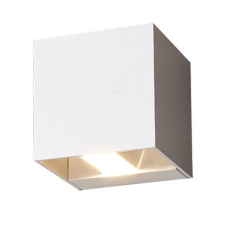 [/TLC205WW60C1] Teco LED Wandlamp CUSCO 10x10x10 2x5W 3000K Ra90 Dim Wit