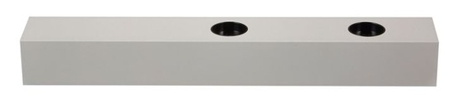 [/TLC220XW0DSS] Rechthoek. Basis 335x50x40 voor TECO LED NAULA Wit 2x10W Dim