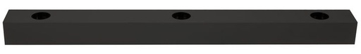 [/TLC330XBEDSS] TECO NAULA Linearer Sockel Sym. 560x50x40 3x10W dim. Schwarz