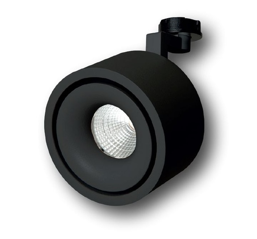 [/TLC810WB34S0] Spot Teco NAULA Rond 75x45mm 9W 2700K Ra90 34° Dim. Noir