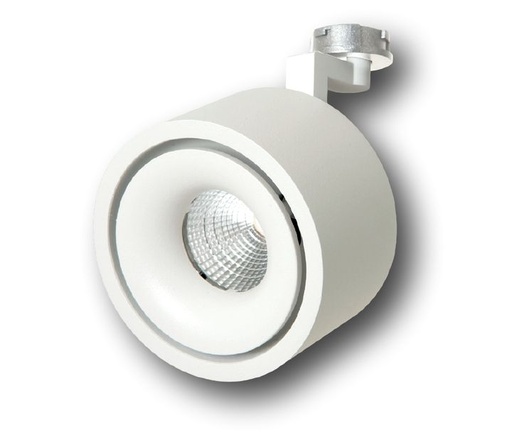 [/TLC810WW34S1] Spot Teco NAULA Rond 75x45mm 9W 3000K Ra90 34° Dim. Blanc