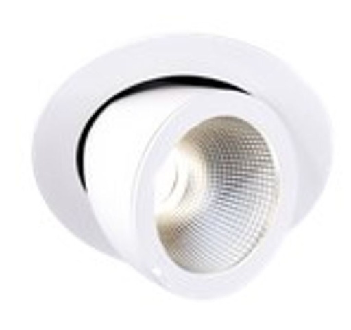 [/TLK520N03600] TECO LED Uittr. DL SATURNO 5'' 20W 36° 4000K Ra90 + fixed driver
